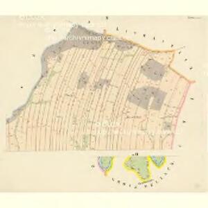 Bleschno (Blessno) - c0282-1-002 - Kaiserpflichtexemplar der Landkarten des stabilen Katasters