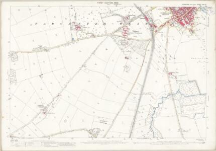 Yorkshire CXC.13 (includes: Grimston; Stutton With Hazlewood; Tadcaster West) - 25 Inch Map