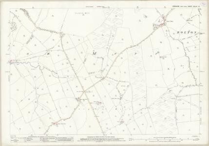 Yorkshire CXLVIII.15 (includes: Bolton By Bowland; Easington; Grindleton) - 25 Inch Map