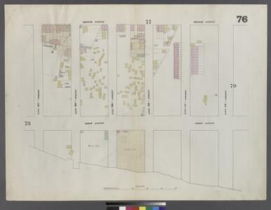 Plate 76: Map bounded by East 42nd Street, East River, East 37th Street, Second Avenue