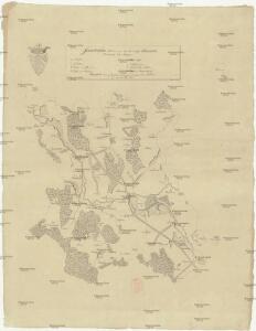 Geometrische Karte von der Herrschaft Chlumetz