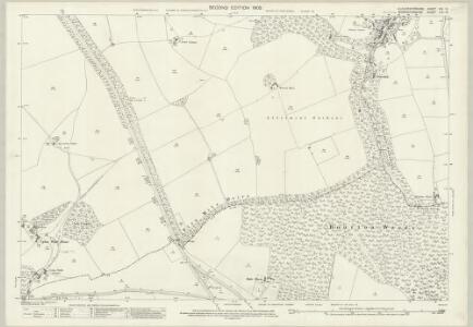 Gloucestershire XIV.12 (includes: Blockley; Bourton on the Hill) - 25 Inch Map
