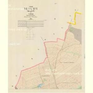 Wlaschim (Wlašjm) - c8661-1-002 - Kaiserpflichtexemplar der Landkarten des stabilen Katasters