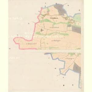 Lhotta Smetanowa - c7063-1-001 - Kaiserpflichtexemplar der Landkarten des stabilen Katasters
