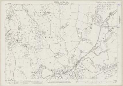 Shropshire LXXXIV.1 (includes: Kington On Teme; Lindridge; Neen Sollars) - 25 Inch Map