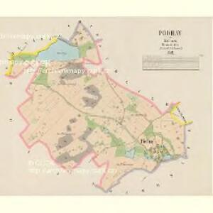 Podhay - c4999-1-001 - Kaiserpflichtexemplar der Landkarten des stabilen Katasters