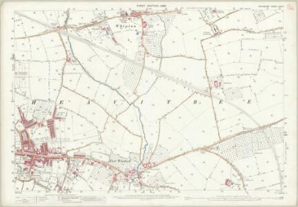 Devon LXXX.7 (includes: Exeter; Pinhoe; Sowton) - 25 Inch Map