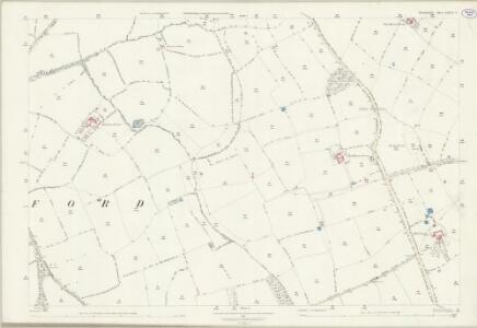 Warwickshire XXXIX.6 (includes: Barford; Bishops Tachbrook) - 25 Inch Map