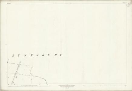 Bedfordshire IX.10 (includes: Eynesbury Hardwicke; Eynesbury; Little Barford; St Neots Rural; St Neots) - 25 Inch Map