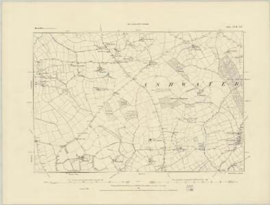 Devonshire LXII.SW - OS Six-Inch Map