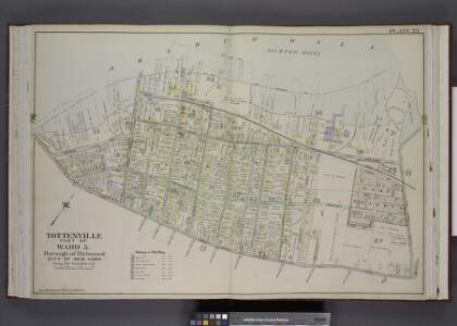 Part of Ward 5. [Map bound by Old Pier & Bulkhead     Line, Church St, Amboy Ave]