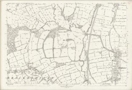 Derbyshire XXXV.2 (includes: Brackenfield; Shirland and Higham; Stretton) - 25 Inch Map