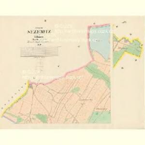 Sezemitz - c6856-1-002 - Kaiserpflichtexemplar der Landkarten des stabilen Katasters