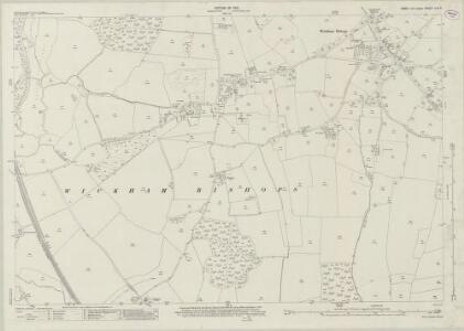 Essex (New Series 1913-) n LV.4 (includes: Wickham Bishops) - 25 Inch Map