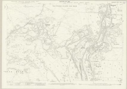 Lancashire LXXX.4 (includes: Bacup; Whitworth) - 25 Inch Map