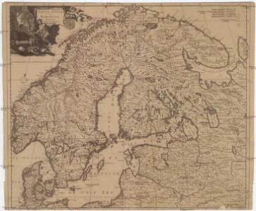 Accuratissima regnorum Sueciae, Daniae et Norvegiae, tabula