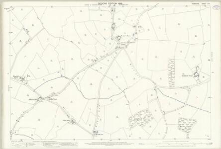 Hampshire and Isle of Wight XI.1 (includes: Bramley; Silchester; Stratfield Saye) - 25 Inch Map
