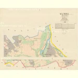 Wletitz (Wletice) - c8683-1-002 - Kaiserpflichtexemplar der Landkarten des stabilen Katasters