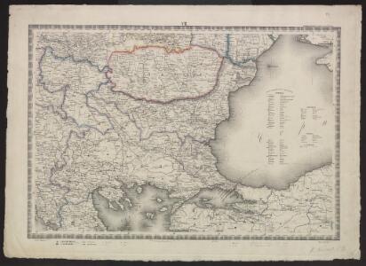 Voenno-dorožnaja karta časti Rossii i pograničnych zemelʹ