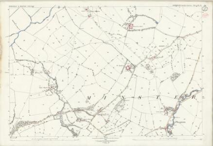 Shropshire XL.13 (includes: Minsterley; Worthen) - 25 Inch Map