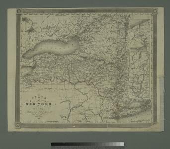 State of New York / by D.H. Burr; engraved & printed by S. Stiles & Co.