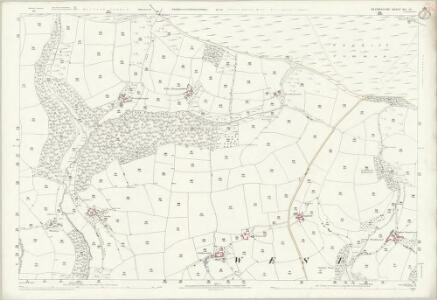 Devon XVI.14 (includes: Molland; West Anstey) - 25 Inch Map