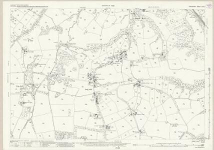 Lancashire XCIII.1 (includes: Dalton; Shevington; Upholland) - 25 Inch Map