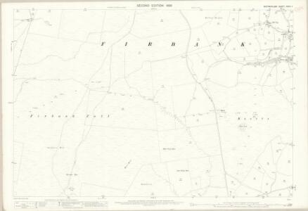Westmorland XXXIX.4 (includes: Firbank; Killington; Lambrigg) - 25 Inch Map