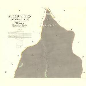 Althütten (Starahutie) - m2853-1-001 - Kaiserpflichtexemplar der Landkarten des stabilen Katasters