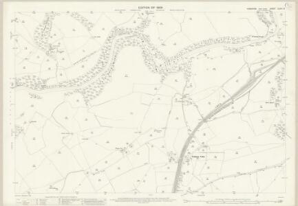 Yorkshire CLXVI.13 (includes: Bolton By Bowland; Gisburn; Paythorne; Sawley) - 25 Inch Map