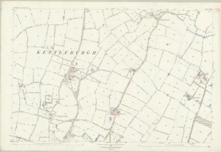 Suffolk LVIII.4 (includes: Easton; Framlingham; Kettleburgh) - 25 Inch Map