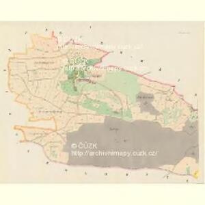 Katzin - c2964-1-001 - Kaiserpflichtexemplar der Landkarten des stabilen Katasters