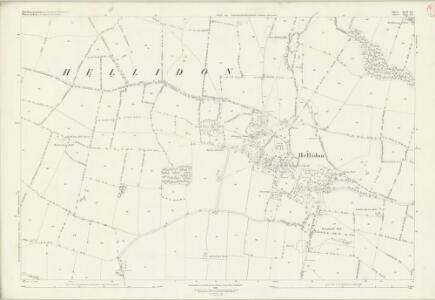 Northamptonshire XLII.15 (includes: Catesby; Hellidon; Priors Marston) - 25 Inch Map