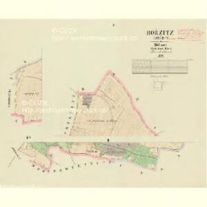 Borzitz (Bořic) - c0415-1-001 - Kaiserpflichtexemplar der Landkarten des stabilen Katasters