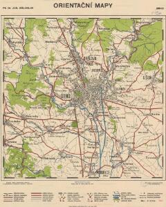 Orientační mapy: Brno