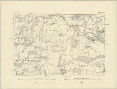 Worcestershire XX.SW - OS Six-Inch Map