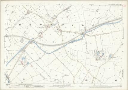 Staffordshire LVIII.2 (includes: Burntwood; Hammerwich; Lichfield St Michael; Wall) - 25 Inch Map