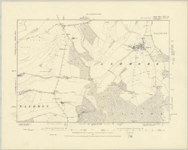 Dorset VIII.SW - OS Six-Inch Map
