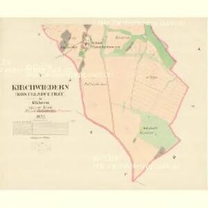 Kirchwiedern (Kostelnjwytrzy) - m1291-1-004 - Kaiserpflichtexemplar der Landkarten des stabilen Katasters