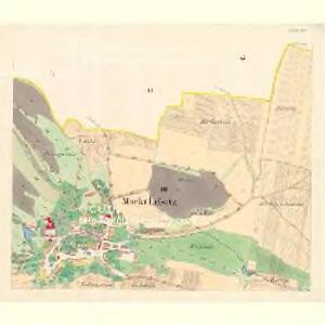 Lissitz (Lissice) - m1673-1-003 - Kaiserpflichtexemplar der Landkarten des stabilen Katasters