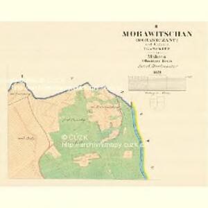 Morawitschan (Morawitschany) - m1854-1-002 - Kaiserpflichtexemplar der Landkarten des stabilen Katasters
