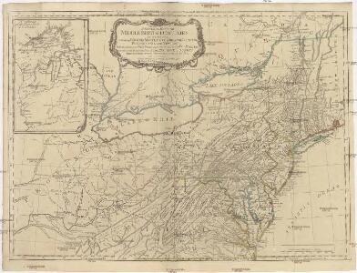 A GENERAL MAP OF THE MIDDLE BRITISH COLONIES IN AMERICA