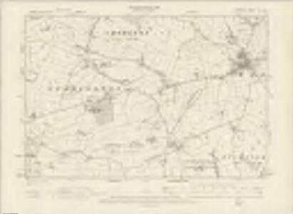 Cheshire LX.SW - OS Six-Inch Map