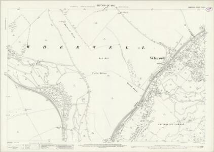 Hampshire and Isle of Wight XXXII.1 (includes: Chilbolton; Goodworth Clatford; Wherwell) - 25 Inch Map