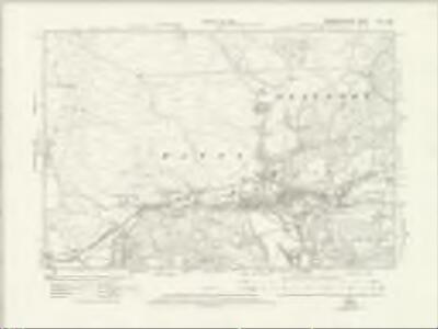 Brecknockshire XLVII.NW - OS Six-Inch Map