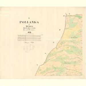 Pollanka - m3259-1-001 - Kaiserpflichtexemplar der Landkarten des stabilen Katasters