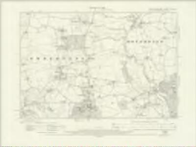 Worcestershire XXI.SE - OS Six-Inch Map