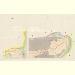 Senoschat (Senožat) - c6851-1-004 - Kaiserpflichtexemplar der Landkarten des stabilen Katasters