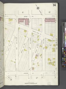 Queens V. 2, Plate No. 34 [Map bounded by Grand Ave., 17th Ave., Jamaica Ave., 13th Ave.]
