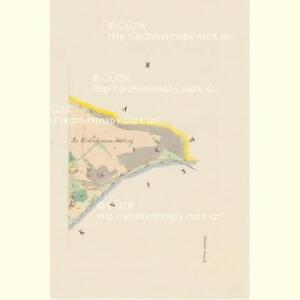 Pauschtie (Pousstě) - c6056-1-002 - Kaiserpflichtexemplar der Landkarten des stabilen Katasters